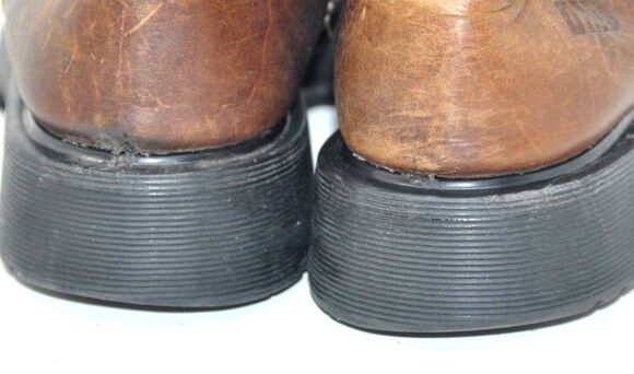 Dr Martens 8731 Mens DMS Work Boots Brown Oil Resistant England Size 8 main image 5